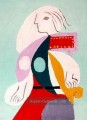 Porträt Marie Therese Walter 1939 Kubismus Pablo Picasso